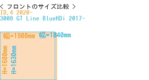 #ID.4 2020- + 3008 GT Line BlueHDi 2017-